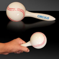 Plastic 7" Baseball Sports Maraca